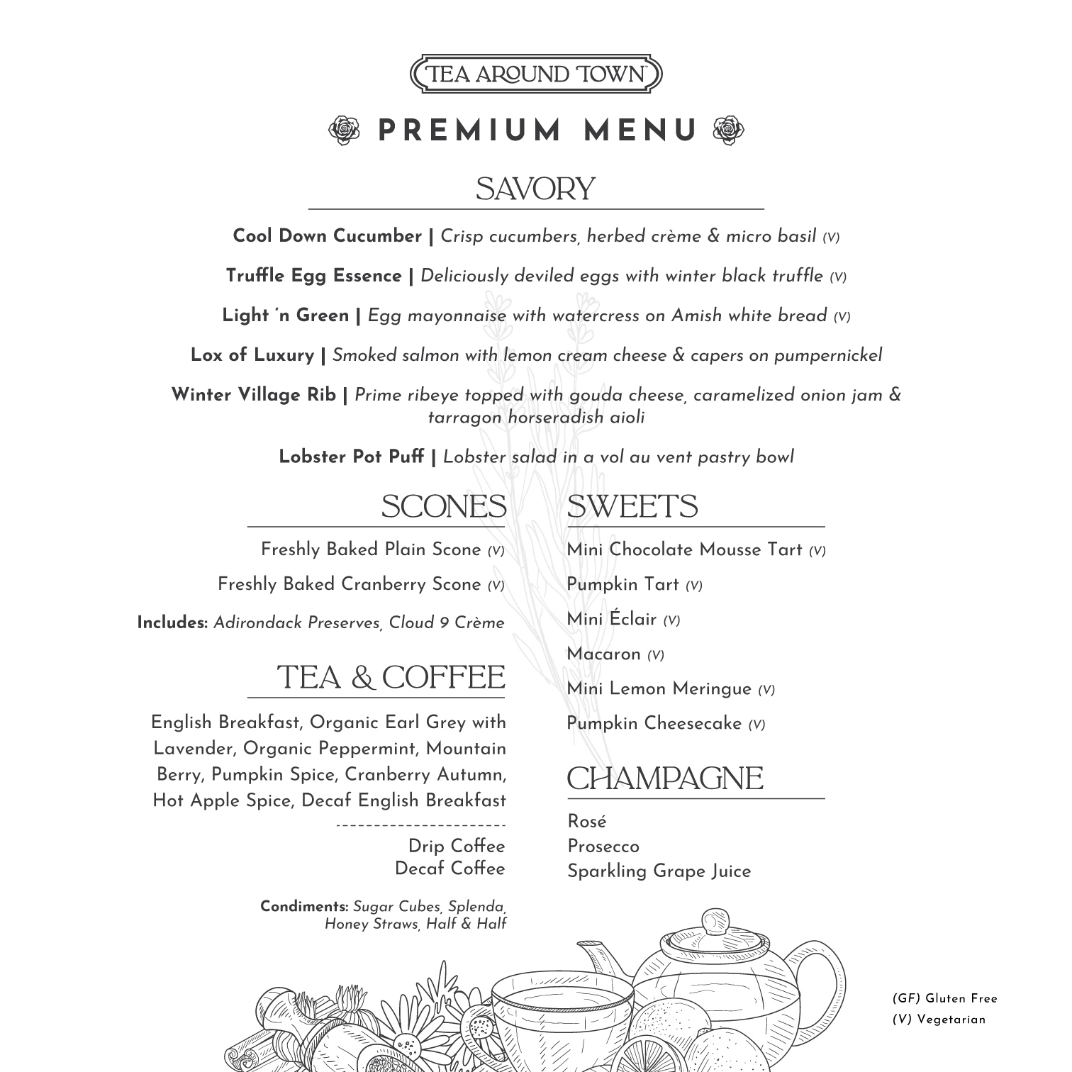 Afternoon Tea NYC Tea Around Town by TopView